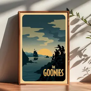 The Goonies Movie Poster,Room Decor,Poster for Gifts,Home Decor,Wall Art Décor