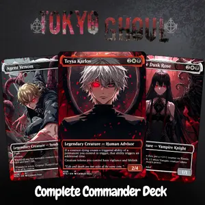 Tokyo Ghoul MTG Proxy EDH Deck – Full 100 Cards + Tokens