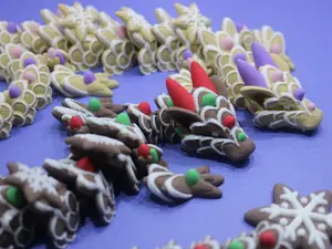 3D Printed Articulating Gingerbread Dragon – Sweet Holiday Fantasy Decor
