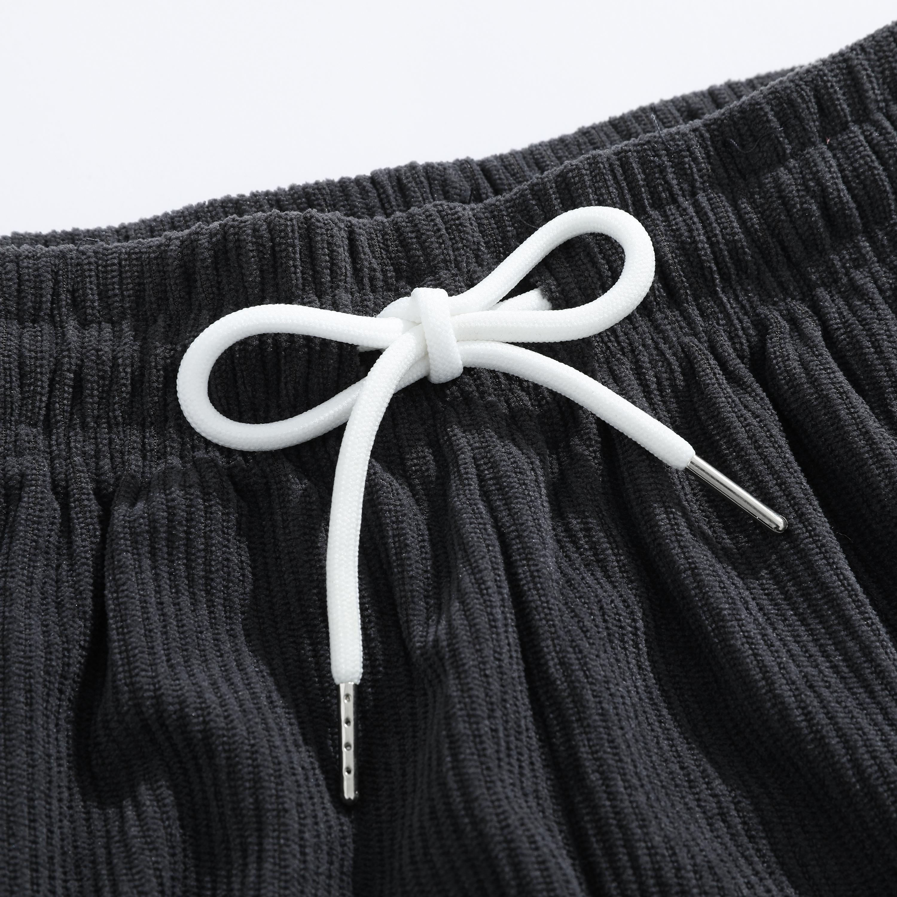 Corduroy Men’s Sports Shorts, Summer Loose Casual Mid-Length Shorts