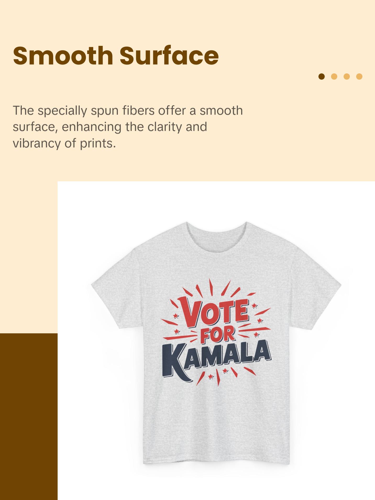 Vote for Kamala - Unisex Heavy Cotton Tee