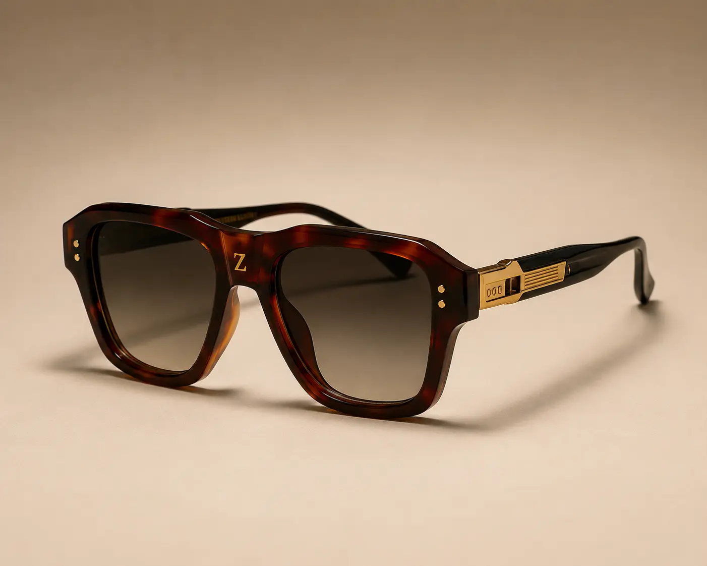 Aztec Collection Jaguar Premium Square Sunglasses