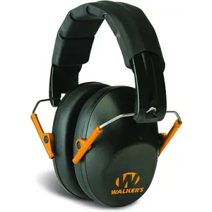 Unisex Adult's Lightweight Foldable Hearing Protection 22 dB Noise Reduction Pro Low-Profile Earmuffs