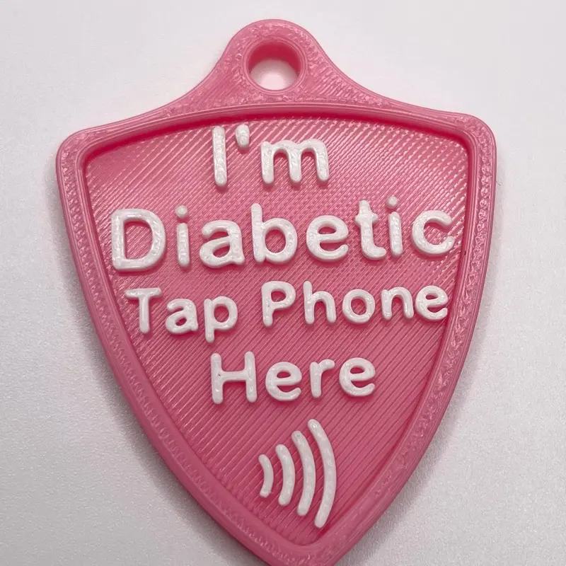 Silent Shield 4 -Pack NFC Medical Alert Tags for Autism