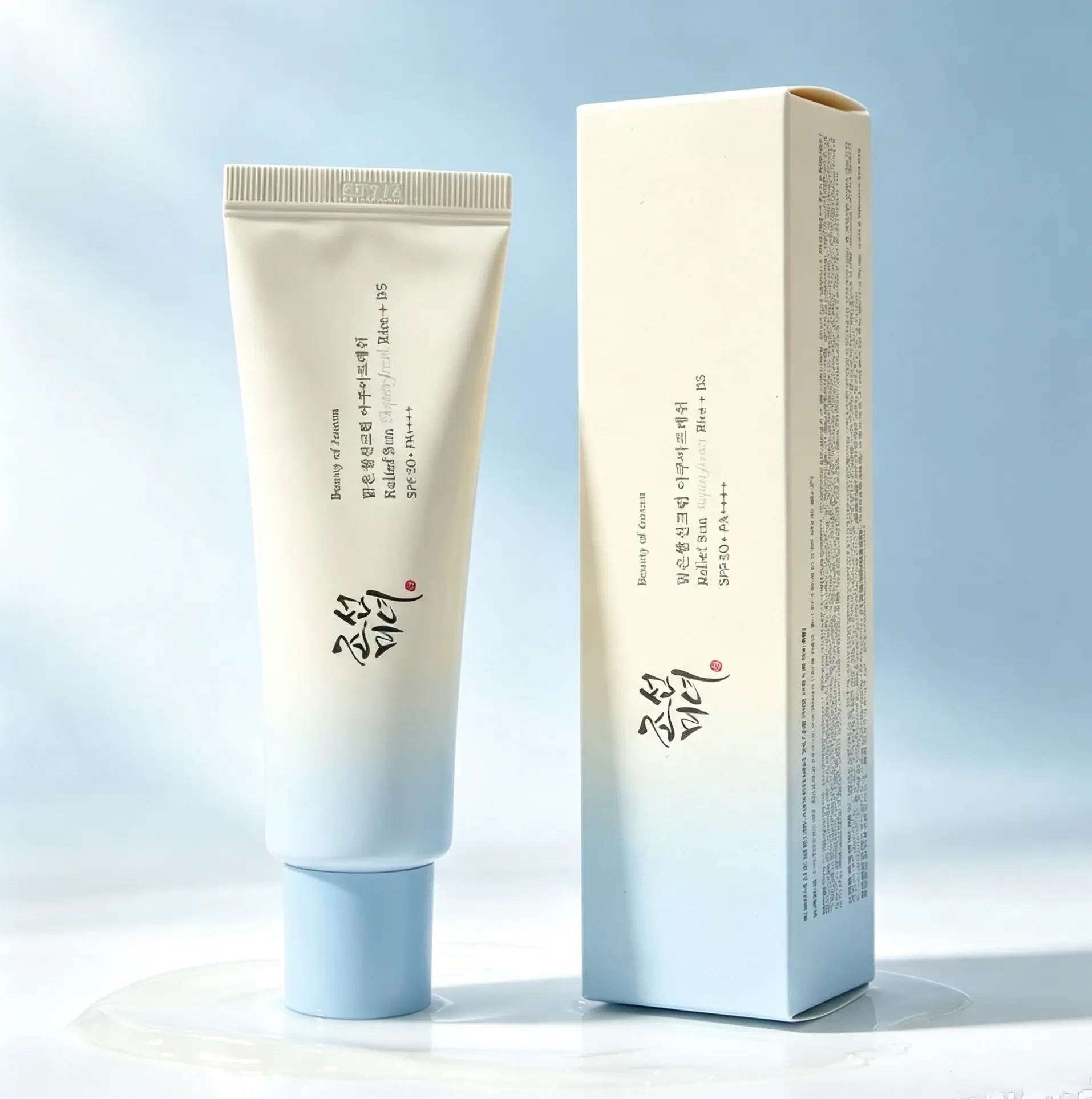 Beauty of Joseon Relief Sun Aqua-Fresh: Rice + B5 SPF50+ PA++++ (50ml) | Korean Version, Hydrating & Moisturizing Brightening Daily Sunscreen, Gentle UV Protection for Sensitive Skin