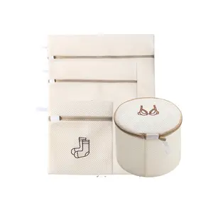 Thick Laundry Mesh Wash Bag – Protective Bag for Delicates & Clothes in Washing Machine