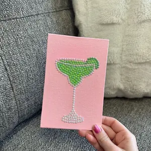 Bedazzled Margarita Canvas Wall Decor