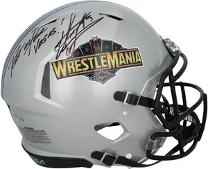 Undertaker WWE Autographed Riddell WrestleMania 41 Speed Authentic Helmet with "Rest In Peace Vegas" Inscription - Limited Edition of 12 - Fanatics Authentic Certified