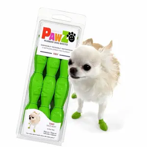 PAWZ Rubber Dog Boots - Tiny