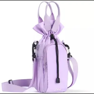 Brand: Zelvot  Water Bottle Holder with Strap for Owala - 24/32/40oz Insulated Water Bottle Carrier with Larger Phone Pocket - Sport Water Bottle Sling Bag for Walking Hiking Traveling