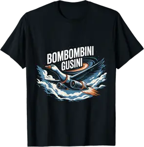 Bombombini Gusini Funny Italian Brainrot Meme T-Shirt - Luciaodrioz Shop 43B0F31J2WB8