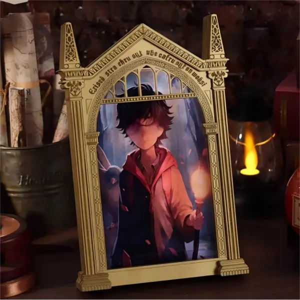 Magic Mirror of Erised Photo & Video Frame –  Couple Picture & Video Frame For Valentine -  Gift For Her
