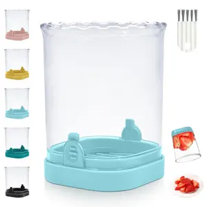Strawberry Slicer: Strawberry Slicer Kitchen Gadget (Blue)