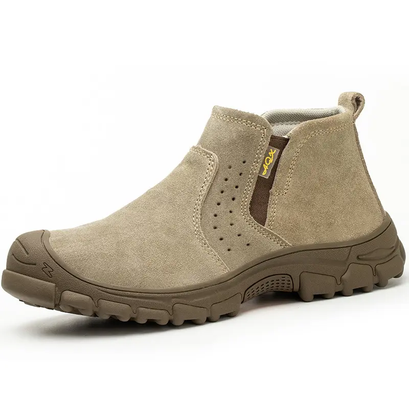 Men's Summer Breathable Anti-Smash Anti-Puncture Lightweight Welding Anti-Scald Construction Site Work Shoes with Steel Toe Men's Summer Breathable Anti-Smash Anti-Puncture Lightweight Welding Anti-Scald Construction Site Work Shoes with Steel Toe