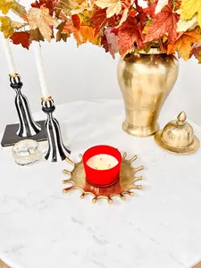 Gold Splash Decorative Tray