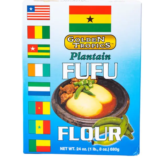 Golden Tropics Plantain Fufu(2pks) - 3.4lbs