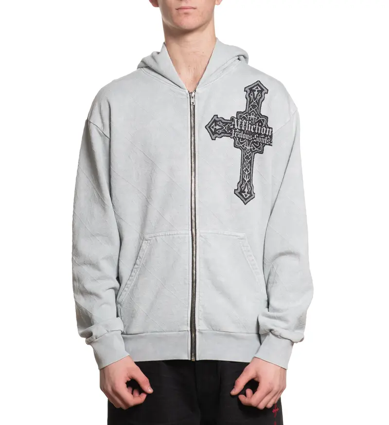 affliction zipup hoodie - TikTok Shop