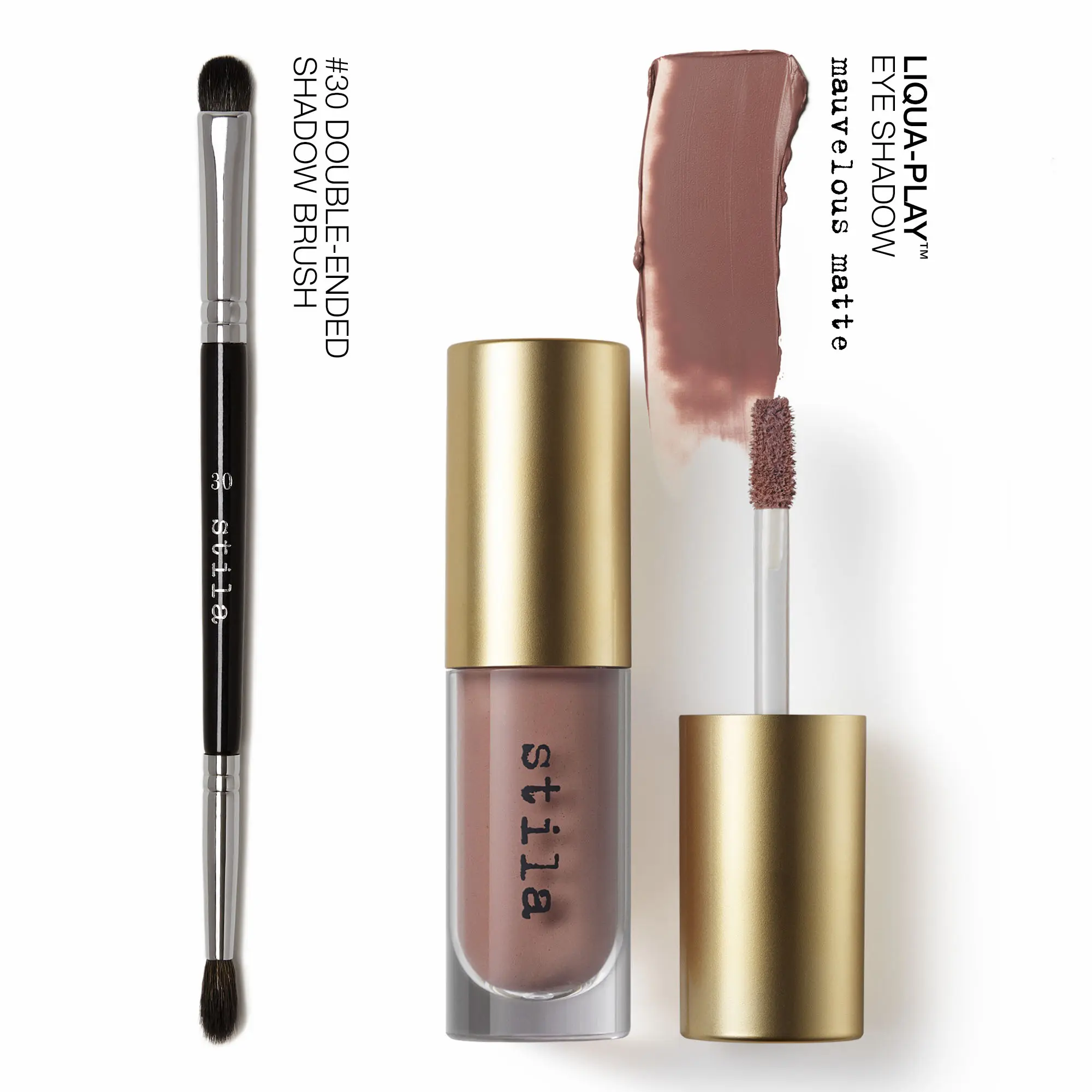 Stila Liqua-Play Eye Shadow + Brush Duo