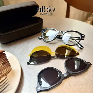 Alloio Eyewear Magnetic Sunglasses - Stylish Unisex Glasses, Lightweight & Comfortable, 140.5–21–145 mm, Trendy Design