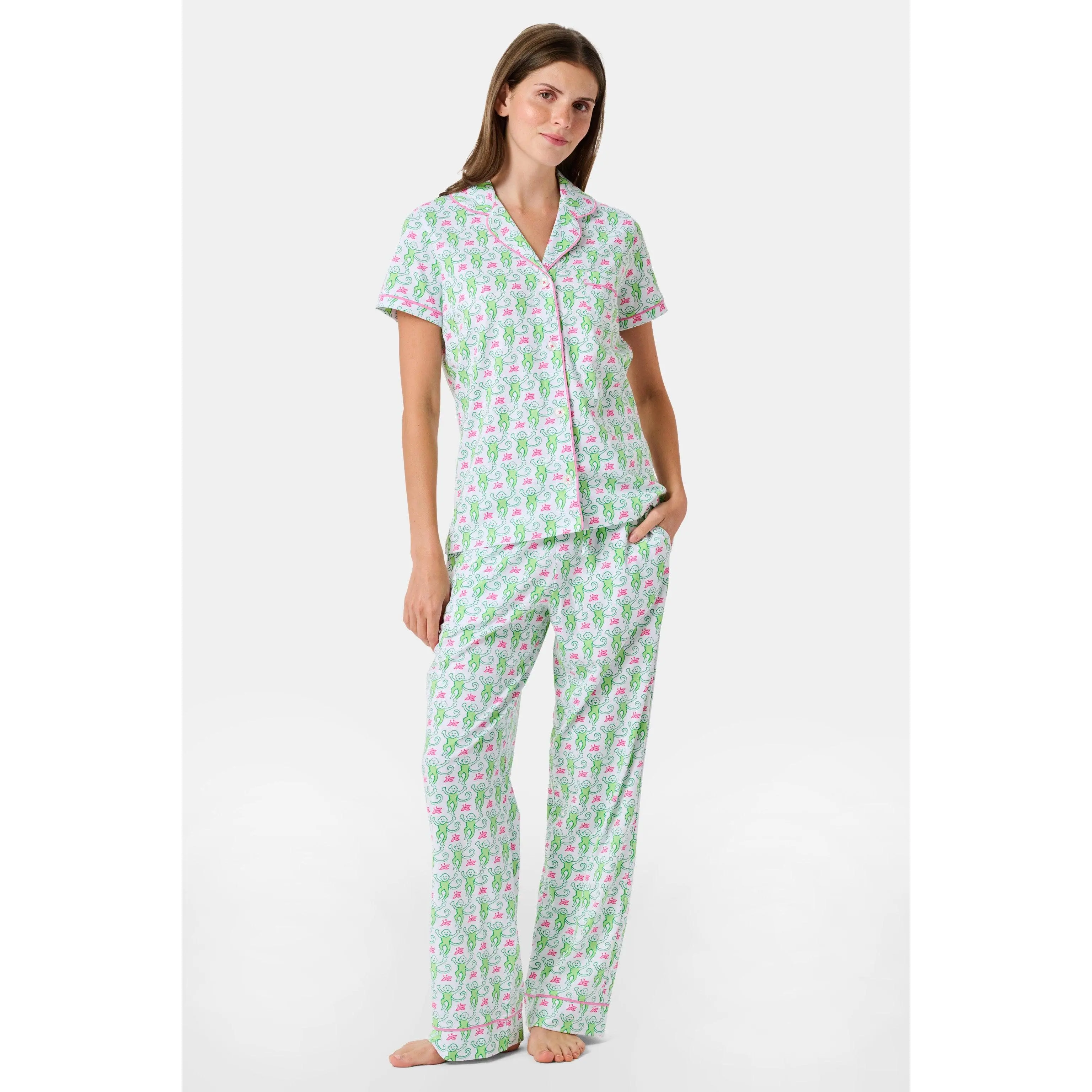 Monkey Fiora Pajamas