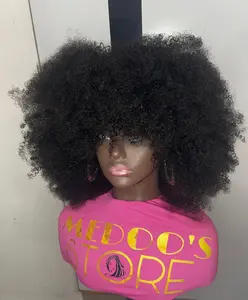 TAN Afro curly wig
