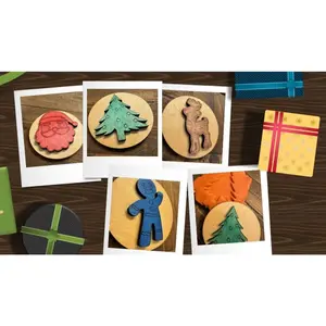 Holiday Playdough Stampers Set