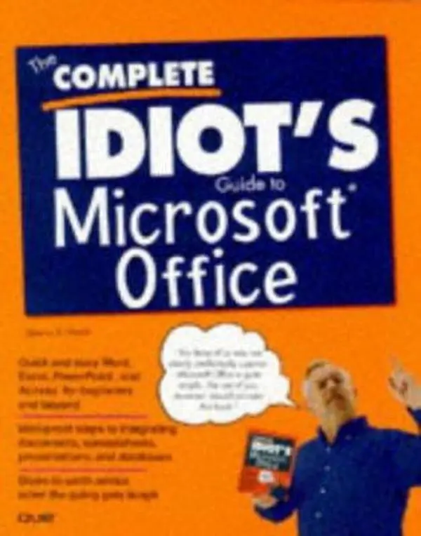 USED Book - The Complete Idiot's Guide to Microsoft Office by Sherry Kinkoph (Paperback) - english