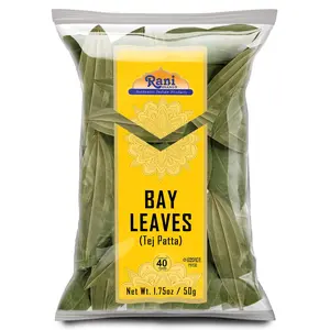 Rani Bay Leaf (Leaves) Whole Spice Hand Selected Extra Large 1.75oz (50g) ~ All Natural | Gluten Friendly | NON-GMO | Kosher | Vegan | Indian Origin (Tej Patta)