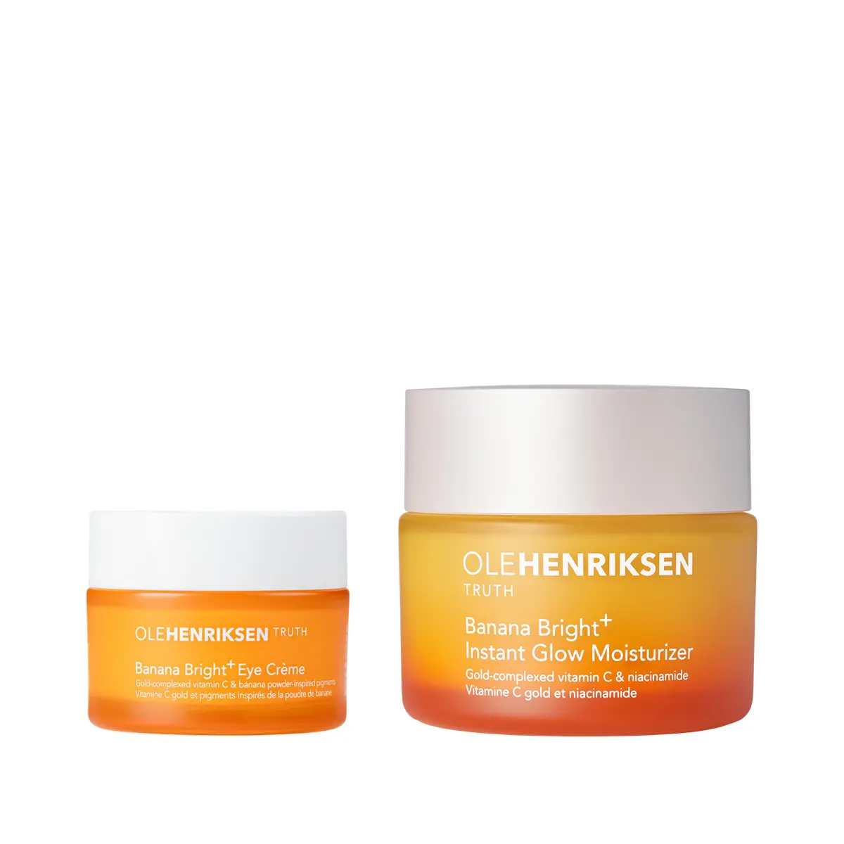 Banana Bright Bundle - Glow Moisturizer & Eye Crème