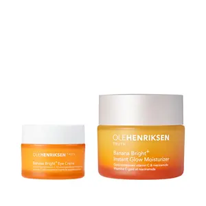 Banana Bright Bundle - Glow Moisturizer & Eye Crème