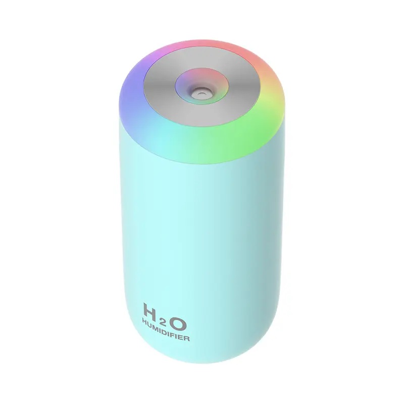 Compact Mini USB Aromatherapy Diffuser - 148*72*72mm Compact Mini Size Desktop Humidifier, 7-Color Ambient Lighting, Essential Oil Compatible, Fine and Gentle Mist Output, Quiet Operation, USB Plug, Ideal Gift for Friends for Home Use