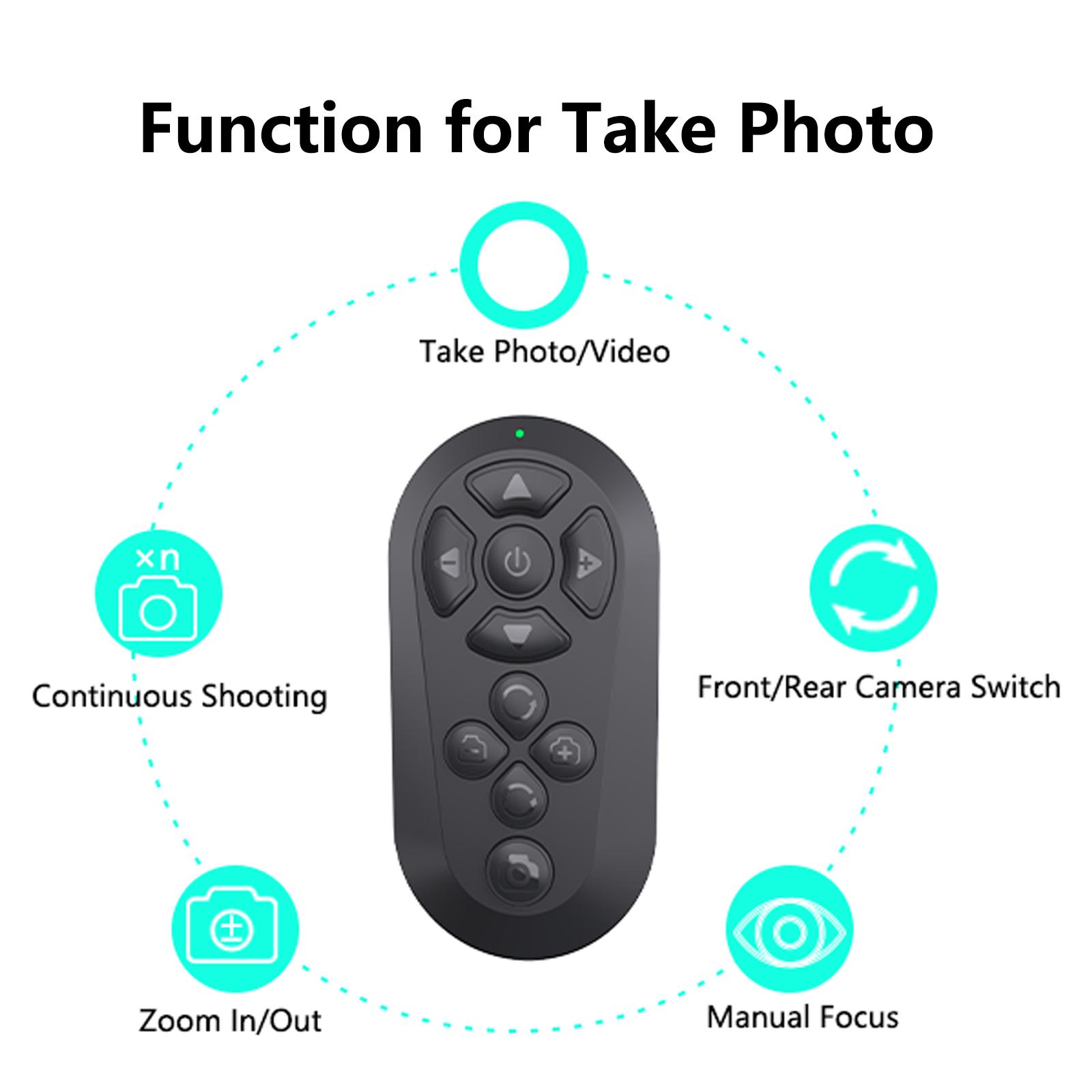 Xring Bluetooth Remote for TikTok Scrolling, Page Turning, Volume Control & Camera Shutter | Hands-Free Phone Controller for iPhone & Android, 2026 Upgraded Xring Bluetooth Remote for TikTok Scrolling, Page Turning, Volume Control & Camera Shutter | Hands-Free Phone Controller for iPhone & Android, 2026 Upgraded