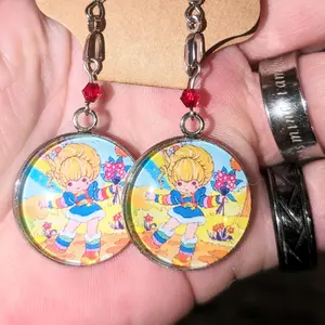 Handm Rainbow Cartoon Earrings