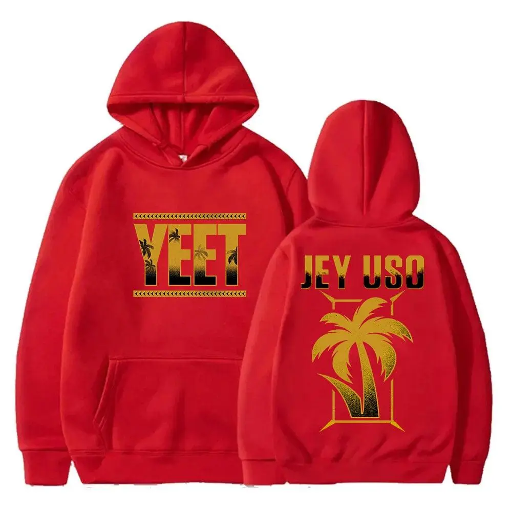 Yeet Gold Graphic Hoodie – Long Sleeve Urban Street
