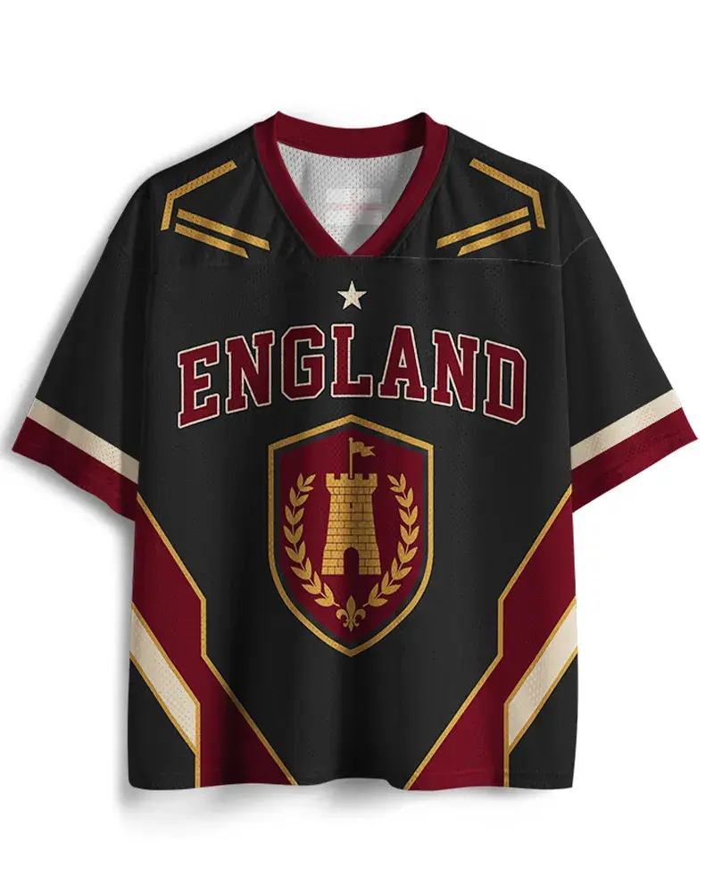 Premium England Retro Soccer Jersey – W.C.2026 Edition | Vintage Inspired Football Shirt, Breathable Performance Mesh, Custom Name Option, The Ultimate Match Day Streetwear for England Fans