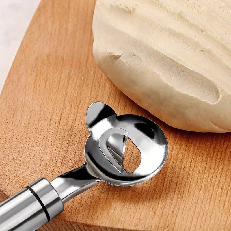 1pc Stainless Steel Handmade Noodle Cutter for Restaurant-Quality Noodles