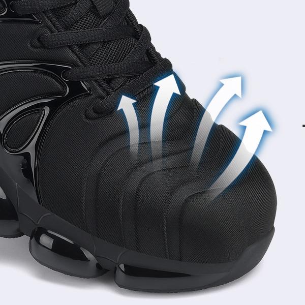 ARISIC Steel Toe Shoes for Men & Women Lightweight Round Toe Work Safety Sneakers Comfortable Stylish Colorful Worker Shoes