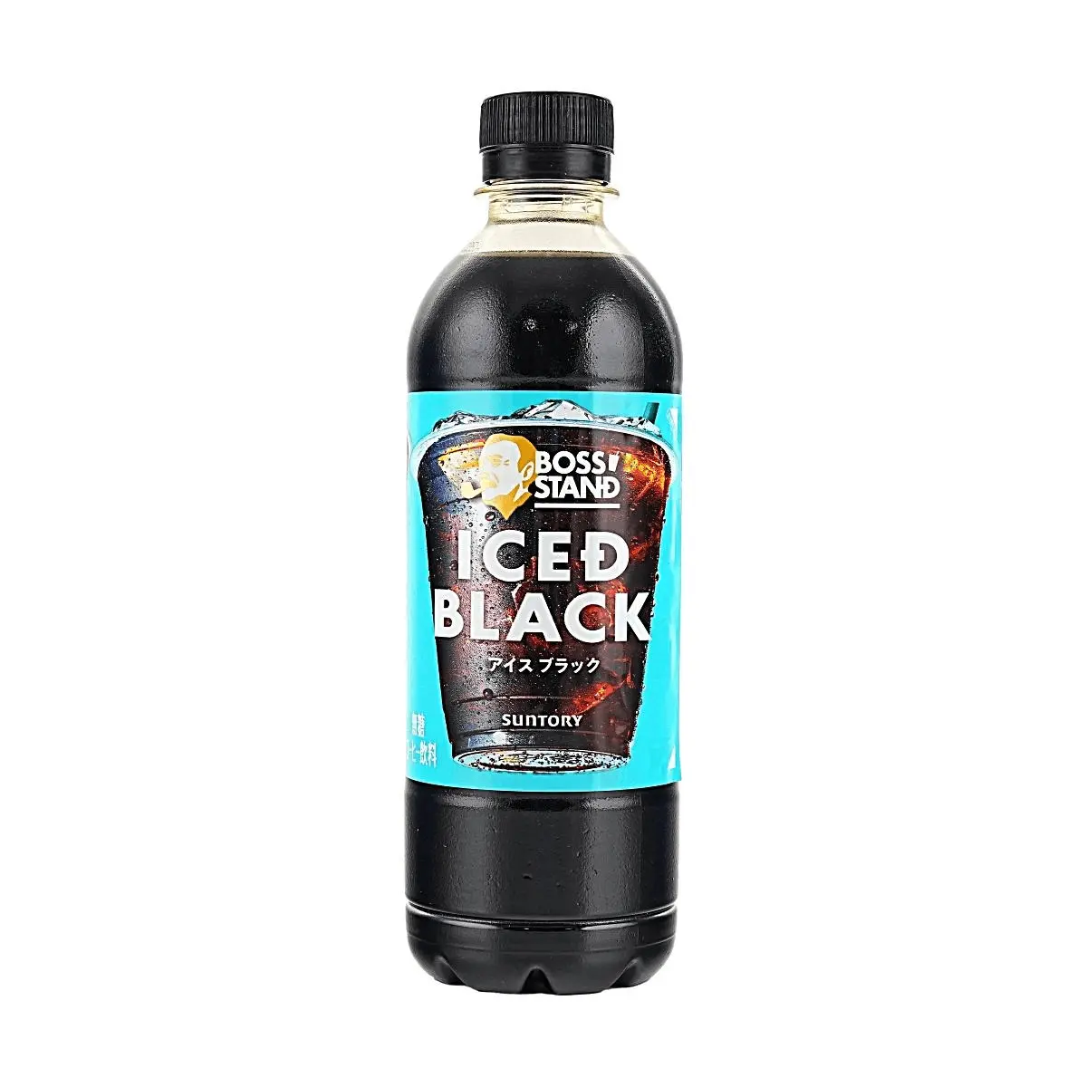 Suntory BOSS Iced Sugar-Free Black Coffee 450ml - Zero Calorie, Zero Fat, Pure Japanese Brew
