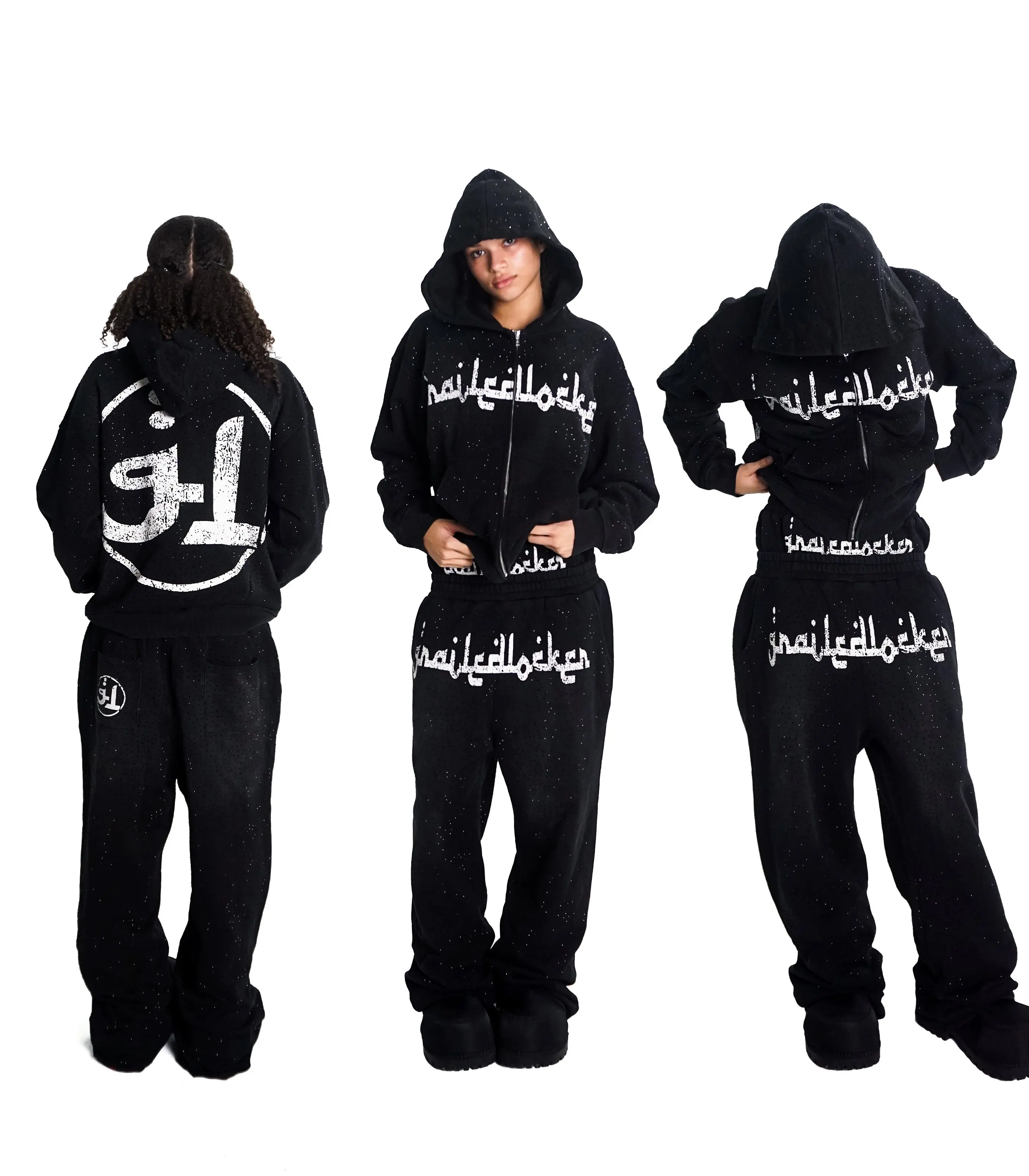 Arabic Grailed Locker Zip Up Hoodie - TikTok Shop