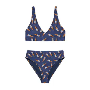 Bottle Beer Bikini Set, Trendy Swimwear for Women, 2026 Independence Day Gift, Quick-Drying Clothing, Summer Beach Outfit, Gift for her