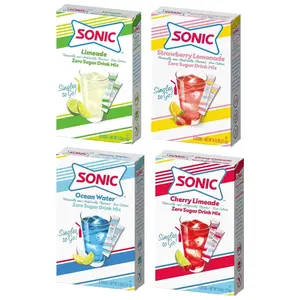 SINGLES TO GO! Sonic Drink Mix Variety Pack, Limeade, Ocean Water,...
