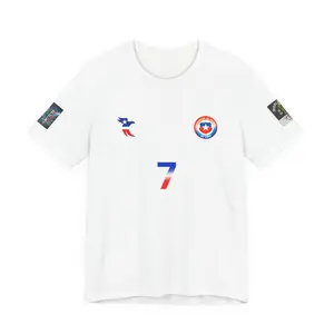 Alexis #7 Soccer Jersey Tee | Chile Football Number 7
