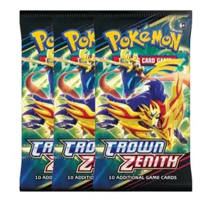 Crown zenith booster packs ripped live (3 pack bundle)