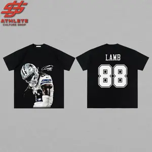 [Youth & Adult] Ceedee Lamb 88 Celly Graphic For Cowboys Nation High-Quality 100% Cotton T-Shirt (Made In US), Ceedee Football Shirt, Game Day Outfits, Gift For Football Fans, Football Graphic Tee
