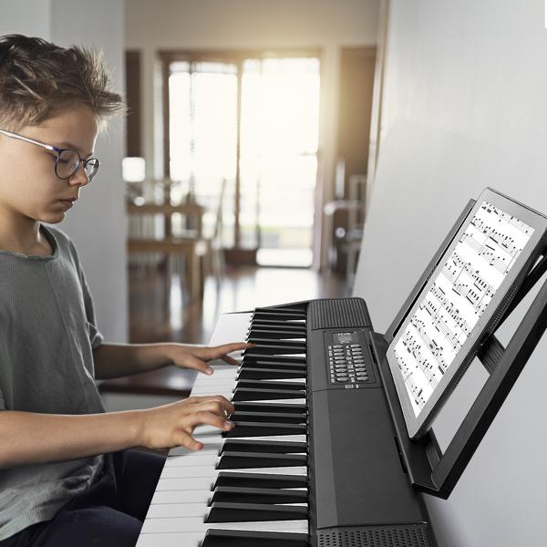 Folding Piano Keyboard,61 Keys Sensitive Electric Piano, Weighted Portable Electric Keyboards with Bluetooth , Digital Foldable Keyboard for Beginner (Black)61Key Folding Piano Semi-Weighted Standard Keyboards Digital Piano with Bluetooth, Handbag