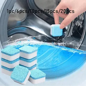 Washing Machine Cleaning Tablets, Deep Clean Deodorizing Effervescent Tablets, Safe Home Use, Odor Removal, Laundry Care Essentials