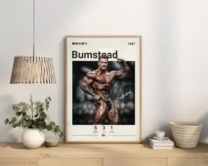 Chris Bumstead Poster, Bodybuilding Print, Cbum Fan Gift, Bodybuilder Wall Art, Motivational Poster, Bedroom Sports Print