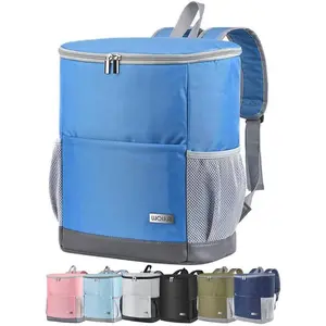 Insulated Cooler Backpack Outdoor - Leak Proof Backpack Cooler 30 Cans,  Lightweight Cooler Bag for 12h Hot/Cold Retention - Soft Cooler for Travel, Camping, Beach, Lunch