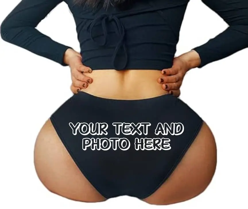 ️Custom Panties Personalized With Custom Photo Booty Shorts