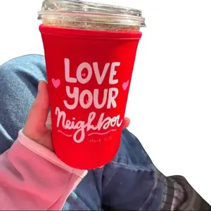 Christian Coffee Sleeves for Iced Drinks